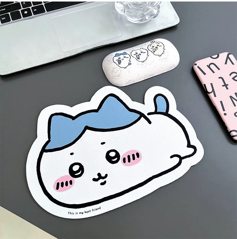 Leather Desk Pad - Niedliches Cartoon-Mauspad mit der Figur Jiyi