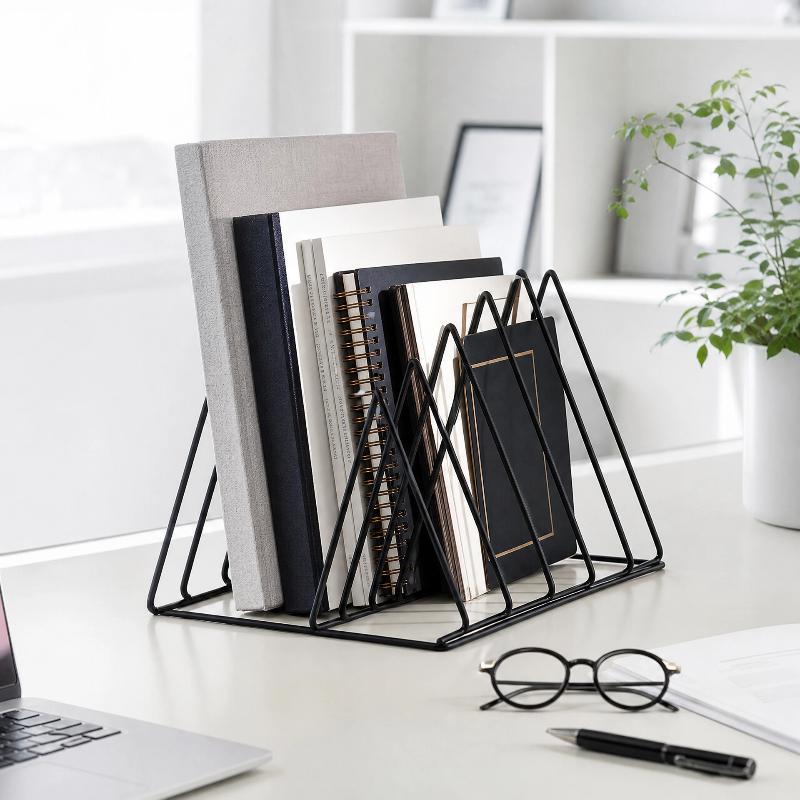 Neues 5/9-Fächer-Aufbewahrungs – Magazine Holder Rack Bewertung und Preis