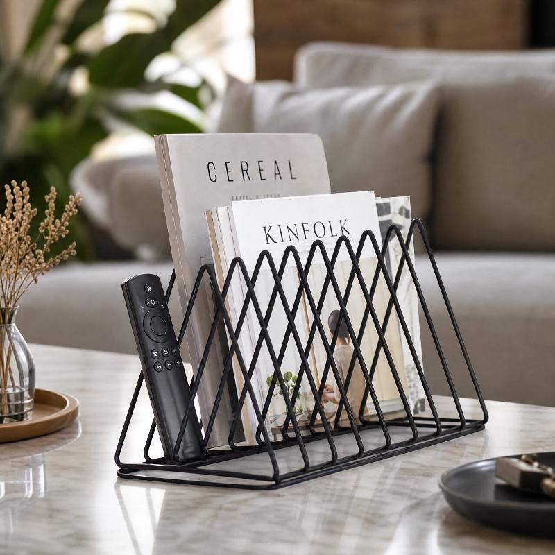 Neues 5/9-Fächer-Aufbewahrungs – Magazine Holder Rack Bewertung und Preis