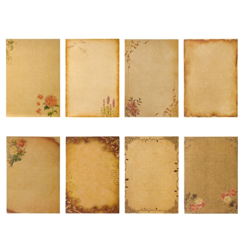 16 Stück Vintage-Schreibpapier – Ink Blotter Paper Bewertung und Preis