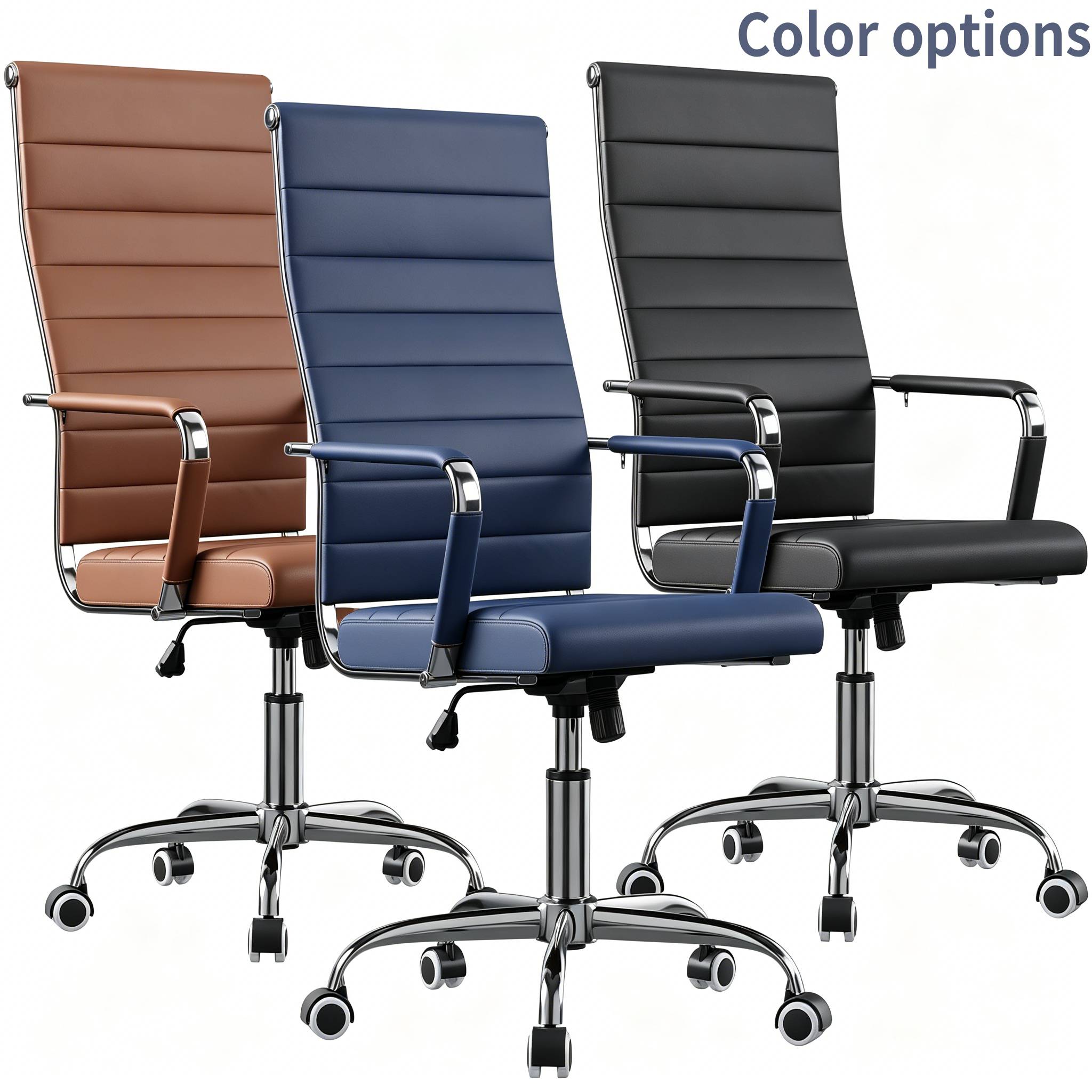 Chefsessel, gerippter Bürostuh – Leather Desk Pad Bewertung und Preis