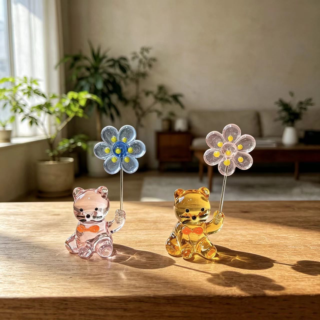 Japanischer Glas-Kätzchen-Brie – Paper Weight Crystal Bewertung und Preis