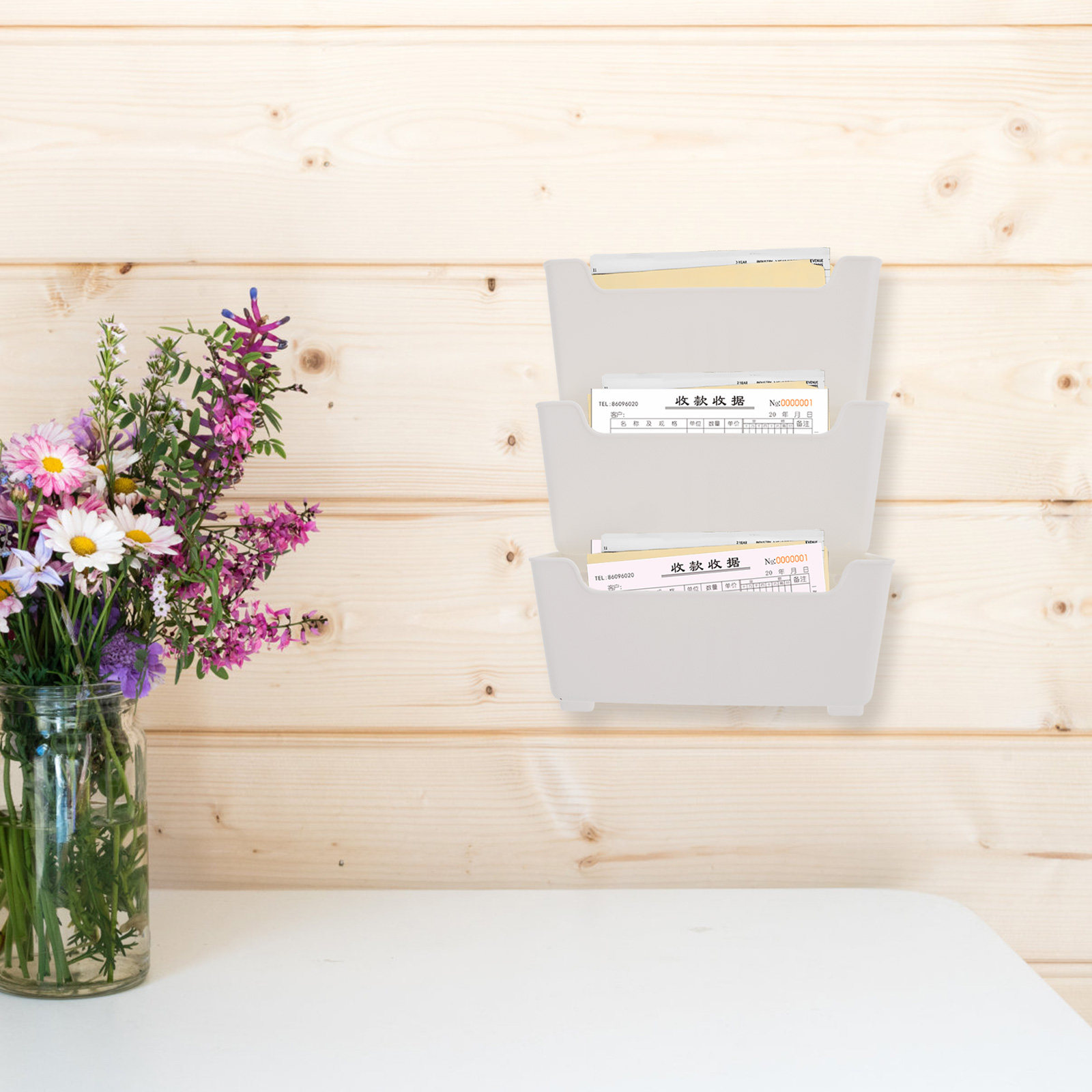 1 Set Wand-Aktenorganizer, tra – Magazine Holder Rack Bewertung und Preis