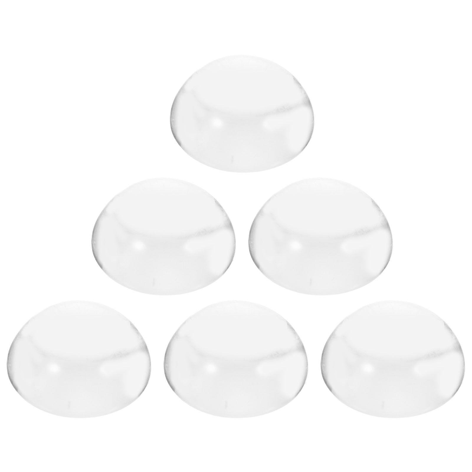 6 Stück klare Glas-Kristallkup – Paper Weight Crystal Bewertung und Preis